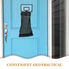 Cesto de Ropa con Aro de Baloncesto Cremallera Ahorro de Espacio Colgante Organizador de Malla Para Dormitorios Baños Habitaciones Oficina Organizador de Pared