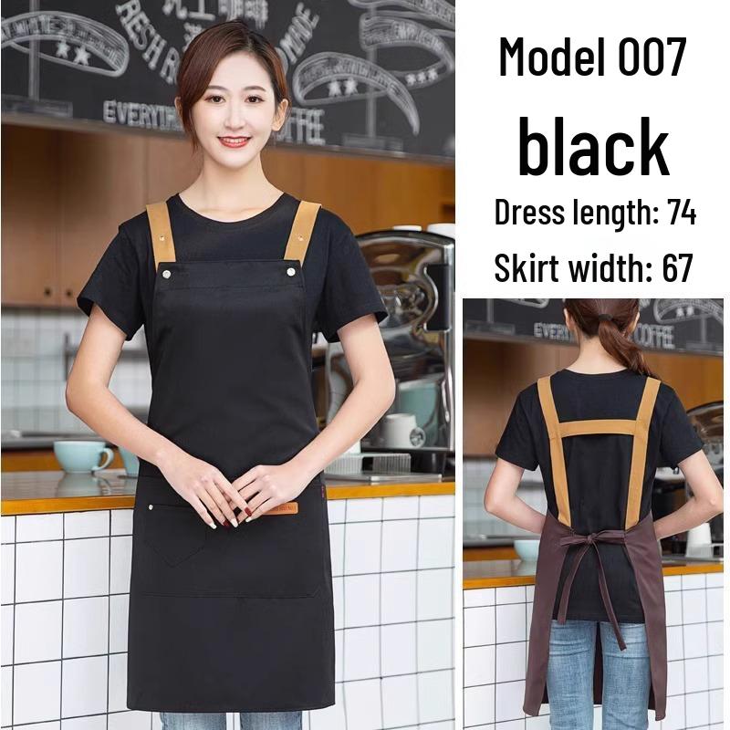 Waterproof & Oilproof Kitchen Apron 2025 - Stylish Unisex Cooking Smock for Home & Restaurant