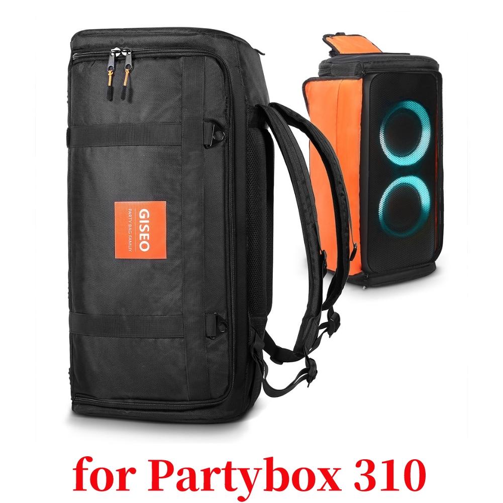 Case Waterproof Speaker Shoulder Bag Large Capacity Foldable Protection Speaker Storage Accessories for JBL Partybox 110/310