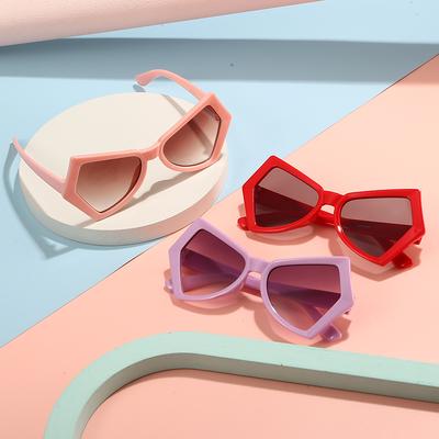 New Kids Sunglasses Fashion Cat Eye Sun Glasses Fashion Retro Trend Cute Casual Boys Girls Eyeglasses Children Sunglasses Uv400