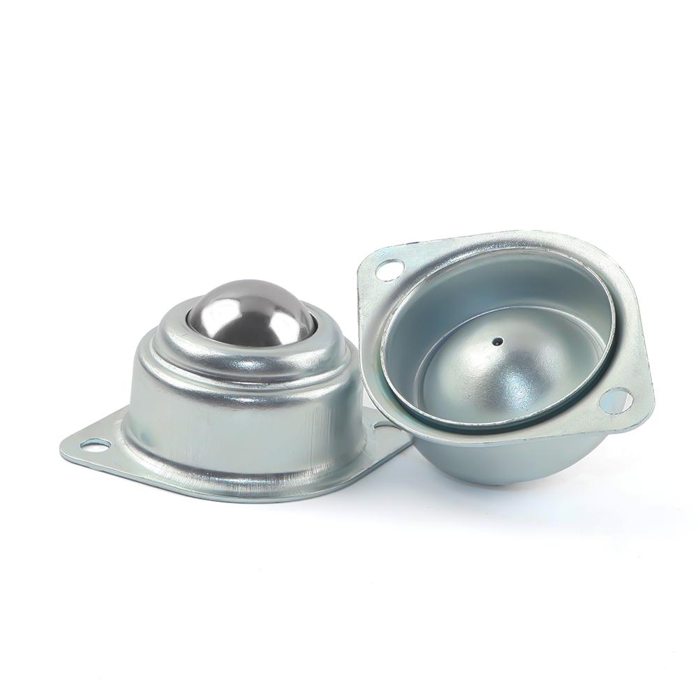 2pcs Flange Mounted Ball Caster, Omni-Directional Ball Bearing for Conveyor