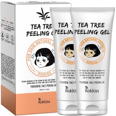 Rocky's Peeling Żelowy z Drzewem Herbacianym, 120ml, 2 sztuki