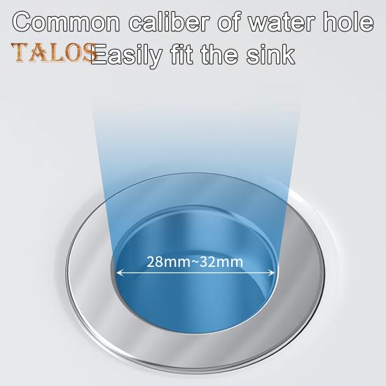 3/6 ks Pop-up Sítko do dřezu Zátka do umyvadla Koupelnové umyvadlo Nerezový filtrační košík Lapač vlasů Anti-blokovací sítko