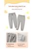Autumn New Boys' Cartoon Embroidered Cotton Sweatshirt and Sweatpants Set