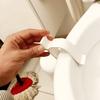 2 Pezzi Stabilizzatore Sedile WC Fibbie di Fissaggio per Sedile WC Clip che Prevengono Efficacemente l'Oscillazione del Coperchio del WC