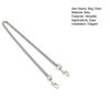 Handbag Chain Strap Metal Shoulder Crossbody Replacement Strap Chain with Buckles Bag Chain Strap with Faux Pearl Extension Chain for Ladies Purse