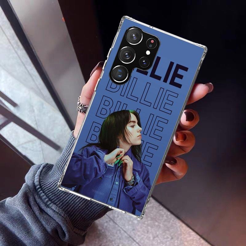 Hit Me Hard and Soft B-BillieS Phone Case For Samsung Galaxy S26 S25 Edge S24 S23 Ultra S22 Plus S21 S20 FE Soft TPU Back Cover