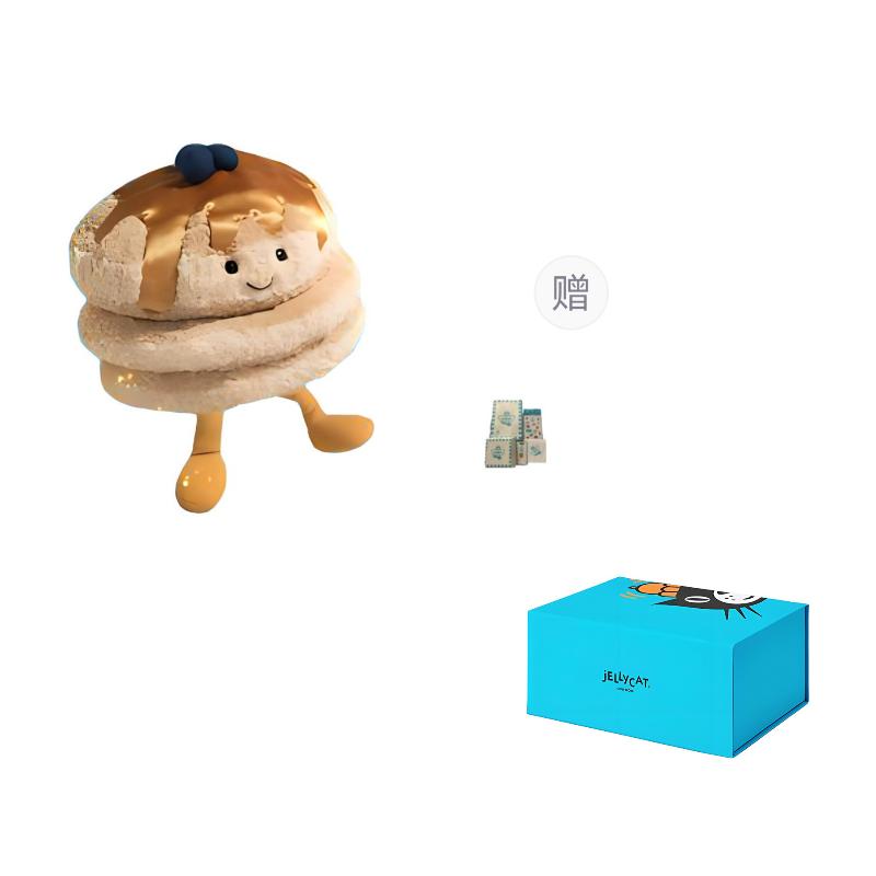 Jellycat Gourmet Collection Pancake Dolls Plush Doll Small Size High