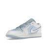 Air Jordan 1 Low SE Reverse Ice Blue Women Sneakers Sail Dark-Powder-Blue DV1299-104