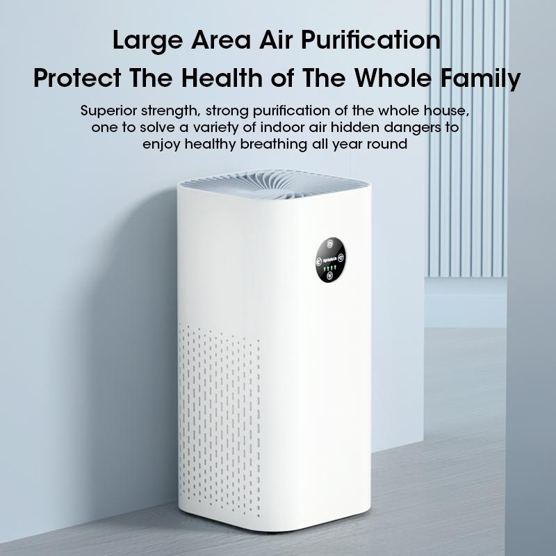 Negative Ion Air Purifier Multifunctional Air Freshener Odor Eliminator Machine With HEPA Filter Air Cleaner Odor Eliminator