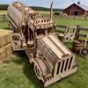 Wooden Oil Tanker Truck Puzzle DO-IT-YOURSELF Wooden 3D Truck Assembly Learning Birthday Present Christmas Present