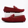 Fashion Stylish Style Man Casual Shoes Comfortable Mens Loafers Fashion Men Suede Leather Shoes Handmade Moccasins Comfy Business Shoes