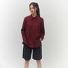 Rap Back Slit Point Blouse Aq3Wb862