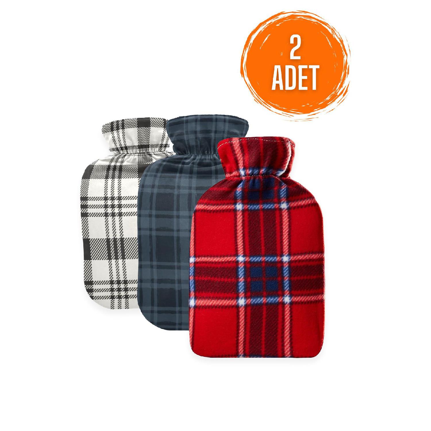 

Hot Water Bag And Heating Pad With 2 Washable Covers