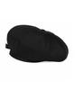 Eondeok Eonteulol Cotton Adjustable Beret Beret / Web Strap / Black