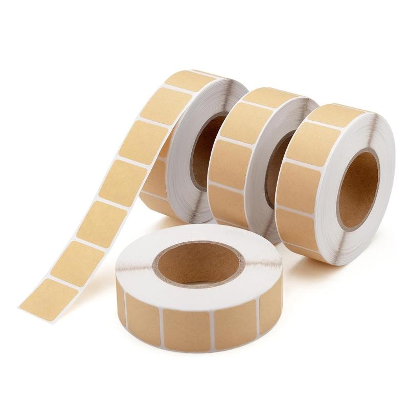 4000Pcs Adhesive hunting Label Water Resistant Paper Sticker 0.86x0.86Inch For Indoor and Outdoor Training