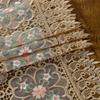 Lace Table Flag Embroidery Hollowed Out Dining Table Decoration Long Strip Cloth Wedding Party Tablecloth Taplak Meja Cutwork Table Runner Home Decora