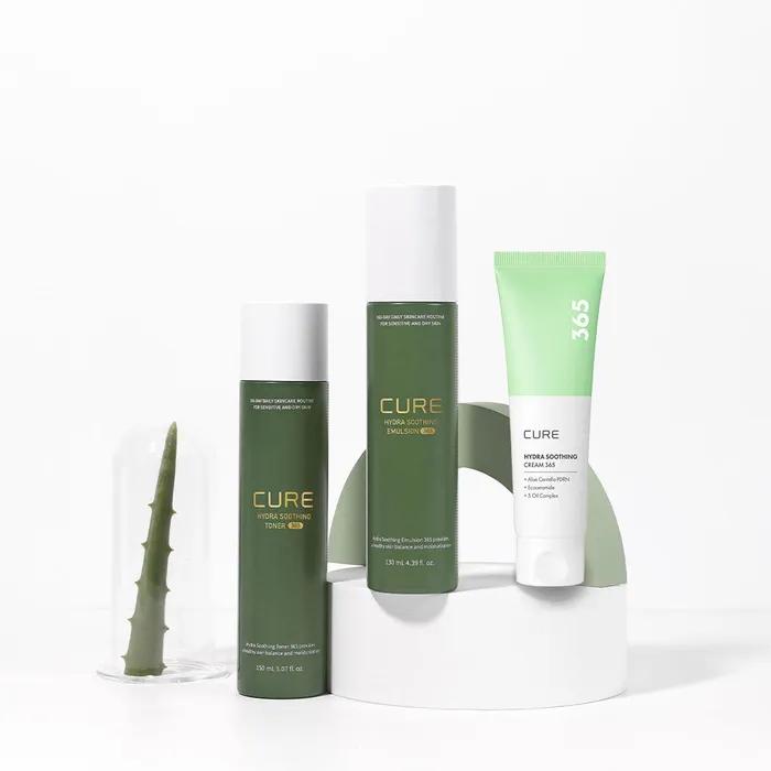 [Kim Jungmoon Aloe] Hydra Soothing 365 Basic 3-piece Set