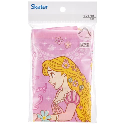 Skater Children's Lunch Box Drawstring Bag, Disney Tangled, Size 24, Made in Japan, KB7-A