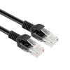 För PC Router Hållbar svart PVC CAT5 RJ45 Ethernet LAN Network Patch-kabel