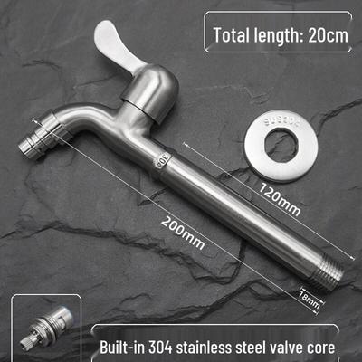 Stainless Steel Washing Machine Faucet