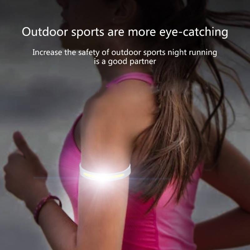 Lights Up Band for LED Armband Reflective Running Gear Running Light for Runner