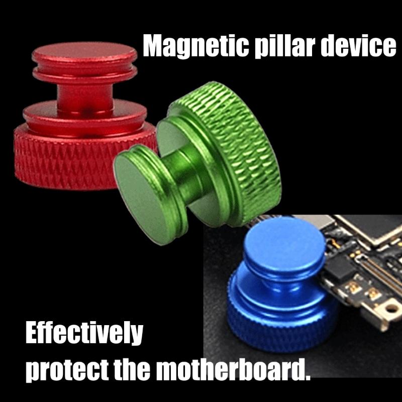 Efficient Metal PCB Clamp With Electromagnetic Pin For Secure Circuit Board Positioning And Soldering Electronics Repair