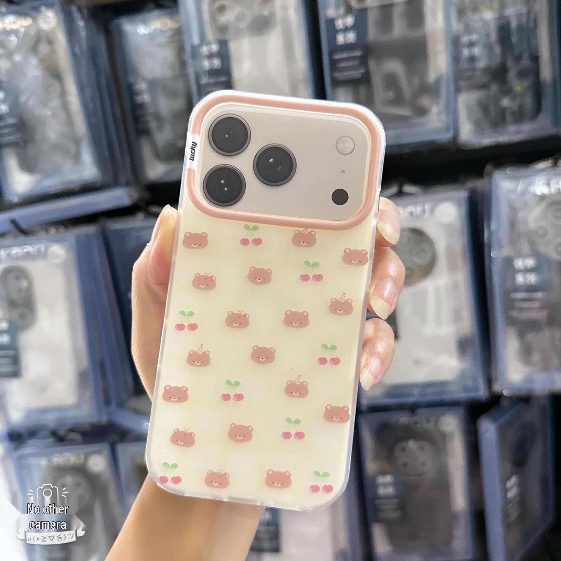 

Чохол для Apple iPhone 17: Ударостійкий, Приємний на дотик, Мультяшний, Сумісний з iPhone 16/15/14 iPhone 15