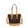 Light luxury niche bag women 2025 new super fire presbyopia commuter portable bucket bag versatile shoulder messenger bag