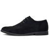 Board Shoes Matte Leather Shoes British Style Leather Suede Men's Shoes Large Size 4546 Business Casual Shoes Tide