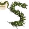 1pc Artificial Norfolk Pine Christmas Wreath Fake Green Garland Front Door Walls Porches Home Decor Xmas Decor Christmas Decor