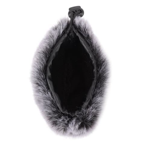 Professional Microphone Soft Cover, Microphone Furry Windscreen Reduces Wind Noise, Muff Condenser Microphone Windshield Windproof Cover Reduces Wind