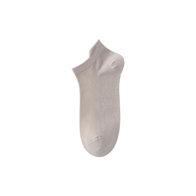 Men's Summer Thin Mesh Breathable Ear Lift 10a Antibacterial Antiodor Mint Cool Socks