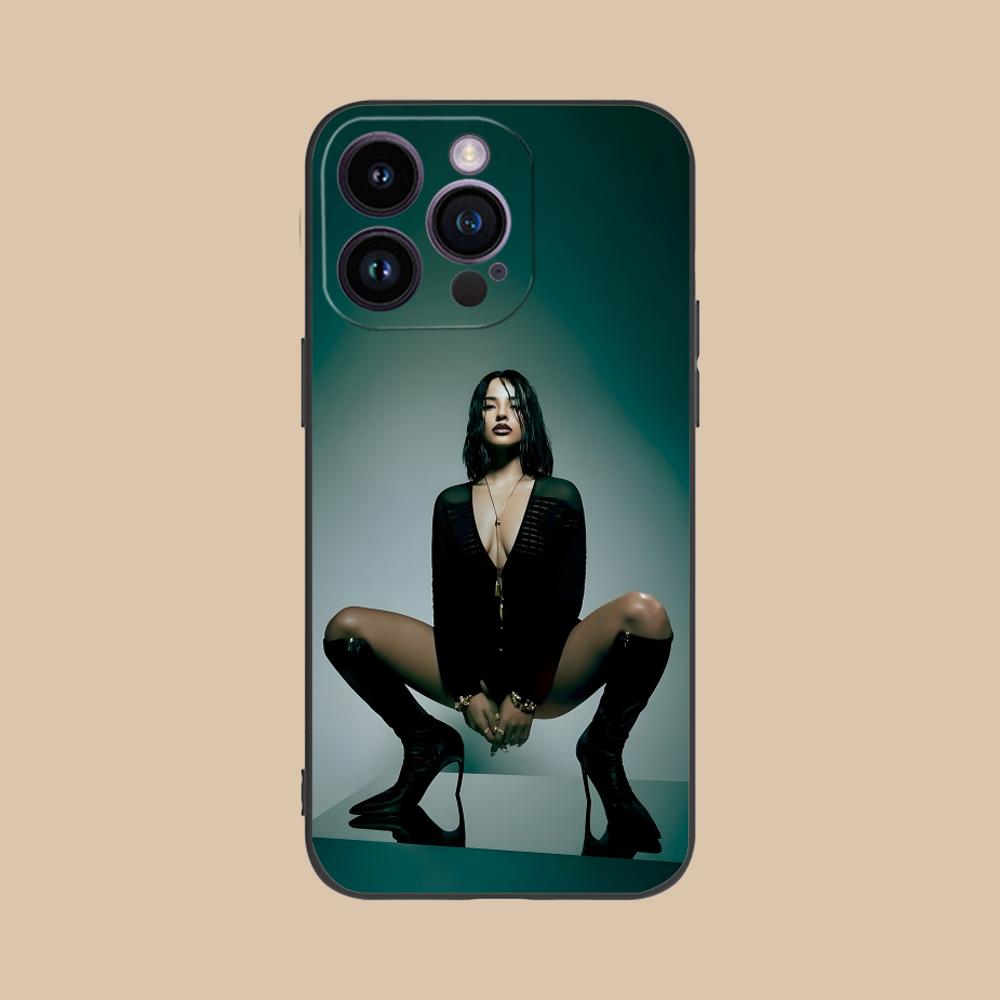 Fashion Becky G Matte TPU Mobile Phone Case for iPhone 17 16 15 14 13 12 11 X XR XS 8 7 Air Pro Max Plus Mini Colorful Cover