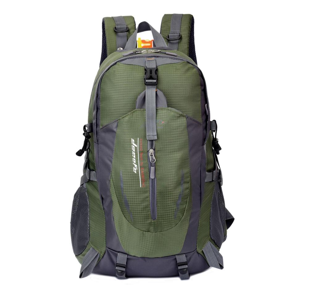 Unisex 40L Water-Repellent Hiking Backpack for Travel and Mountaineering