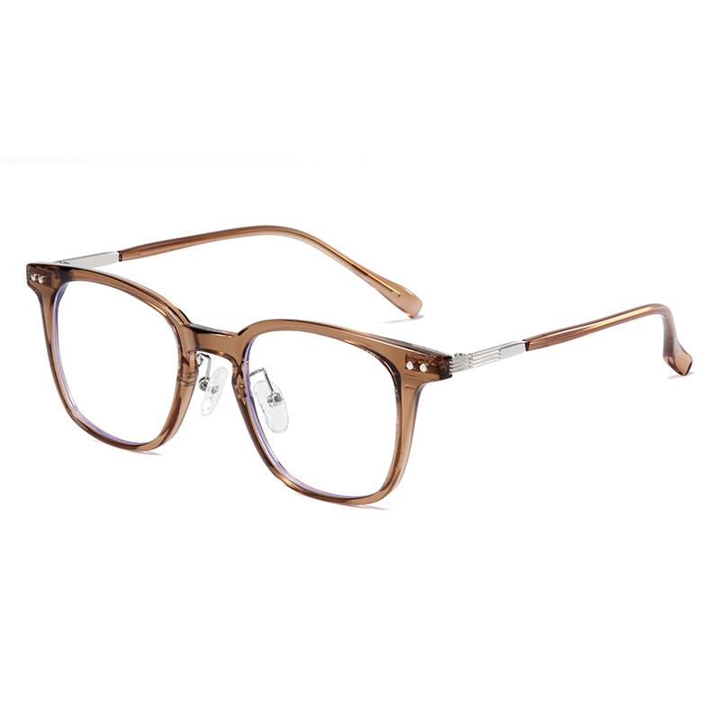 

Leopard Frame Square Myopia Spectacles Frame Women Men Blue Light Blocking Student Prescription Glasses 0 -0.5 -0.75 To -6.0 0