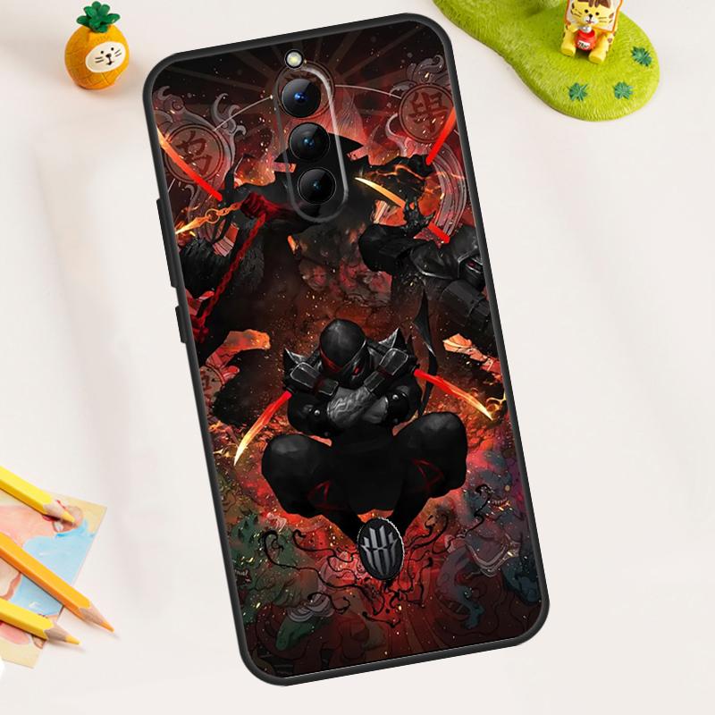 

Чехол в стиле самурая и ниндзя для Японии для ZTE Nubia Red Magic 8 Pro 8S Pro 9 Pro Plus Red Magic 6S 7S 6 7 Pro 6R 5S 5G Red Magic 9 Pro