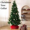 Voštinový límec na vánoční stromek Skládací papírový stojan na základnu vánočního stromku Kryt Košík Sukně Límec pro 12"-25" Stojany