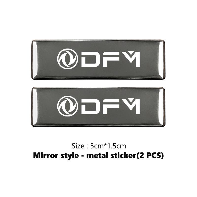 Estilo de Coche Pegatina Insignia para Maletero de Carrocería Accesorios de Decoración Automática Para Dongfeng Motor DFM Aeolus ax3 k01 Ax5 580 DFSK Glory 360