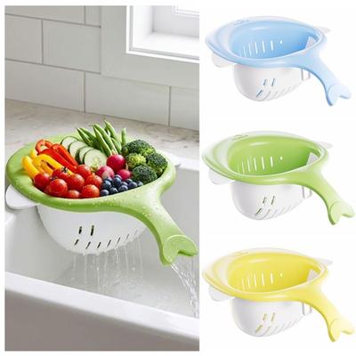 Magnetic Kitchen Sink Drainer Quick Draining Leftover Drainage Basket Magnetic Sink Colander  Sink