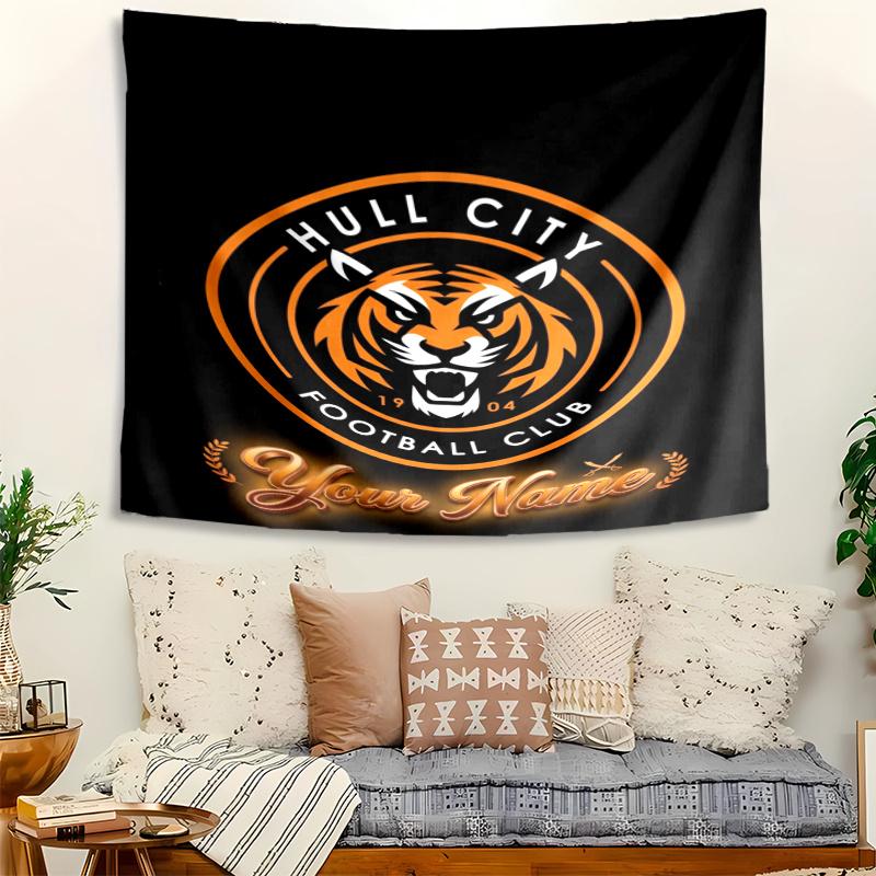 Personalized Name H-Hull Tapestry, Wall Hanging Tapestry, Pattern Tapestry for Dorm Bedroom Living Room Wall Art Photography Backdrop