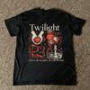 Retro The Twilight Saga Print Short Sleeves Tshirt Movie Tee s Movie Twilight Fans Homage Tee Gift for Fans Couple Tops