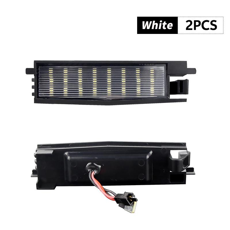 

2PCS LED White Number Plate Lamp For Toyota Corolla 2018-2026 iQ 2009-2016 Rav4 2006-2012 Vanguard 2006-2016 Camry 1999-2008