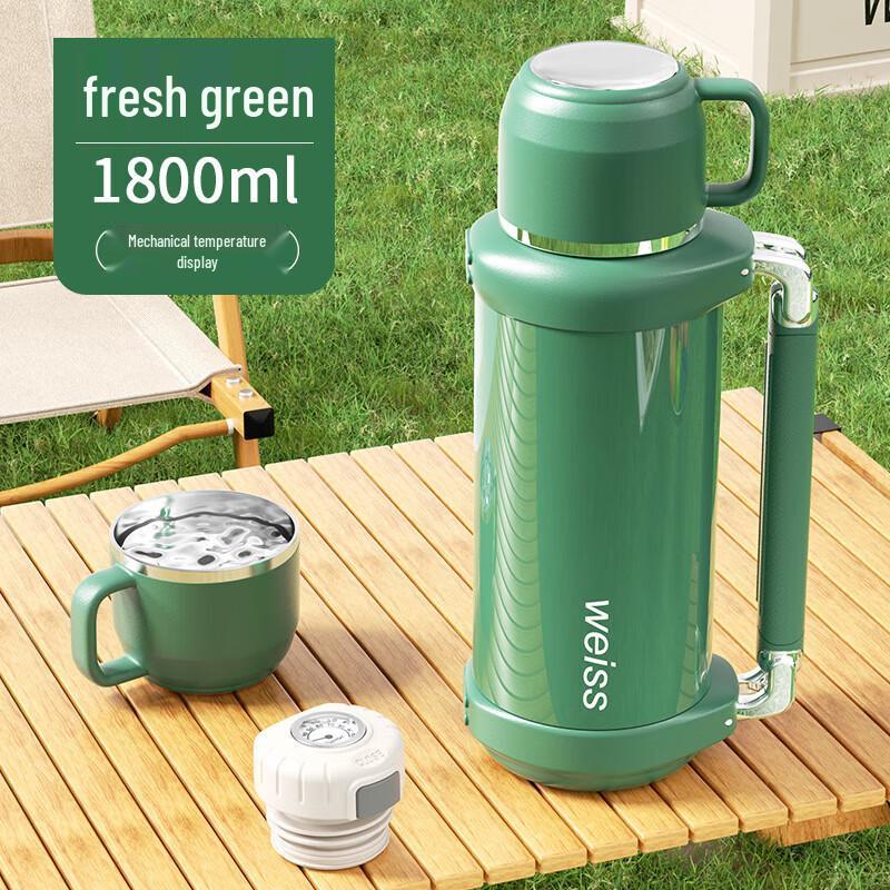 BEANBEANLOVE 1800ml Outdoor Travel Thermos Bottle