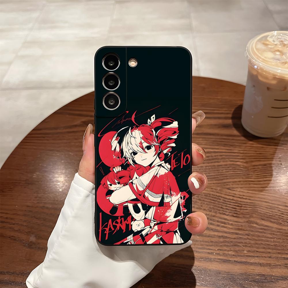 K-Kasane T-Teto Get To Me Phone Case For Samsung S24 Ultra S25 S23 Fe S22 S20 S21 Plus A54 A34 A53 A16 Back Cover