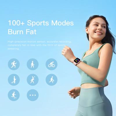 Reloj inteligente con pantalla de alta claridad de 1,83 pulgadas, monitor de salud y sueño, IP67