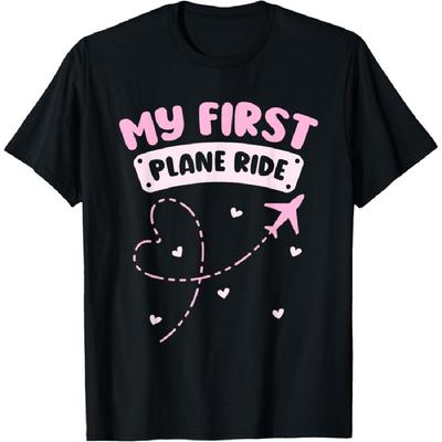 Airplane Girl My First Plane Ride T-Shirt