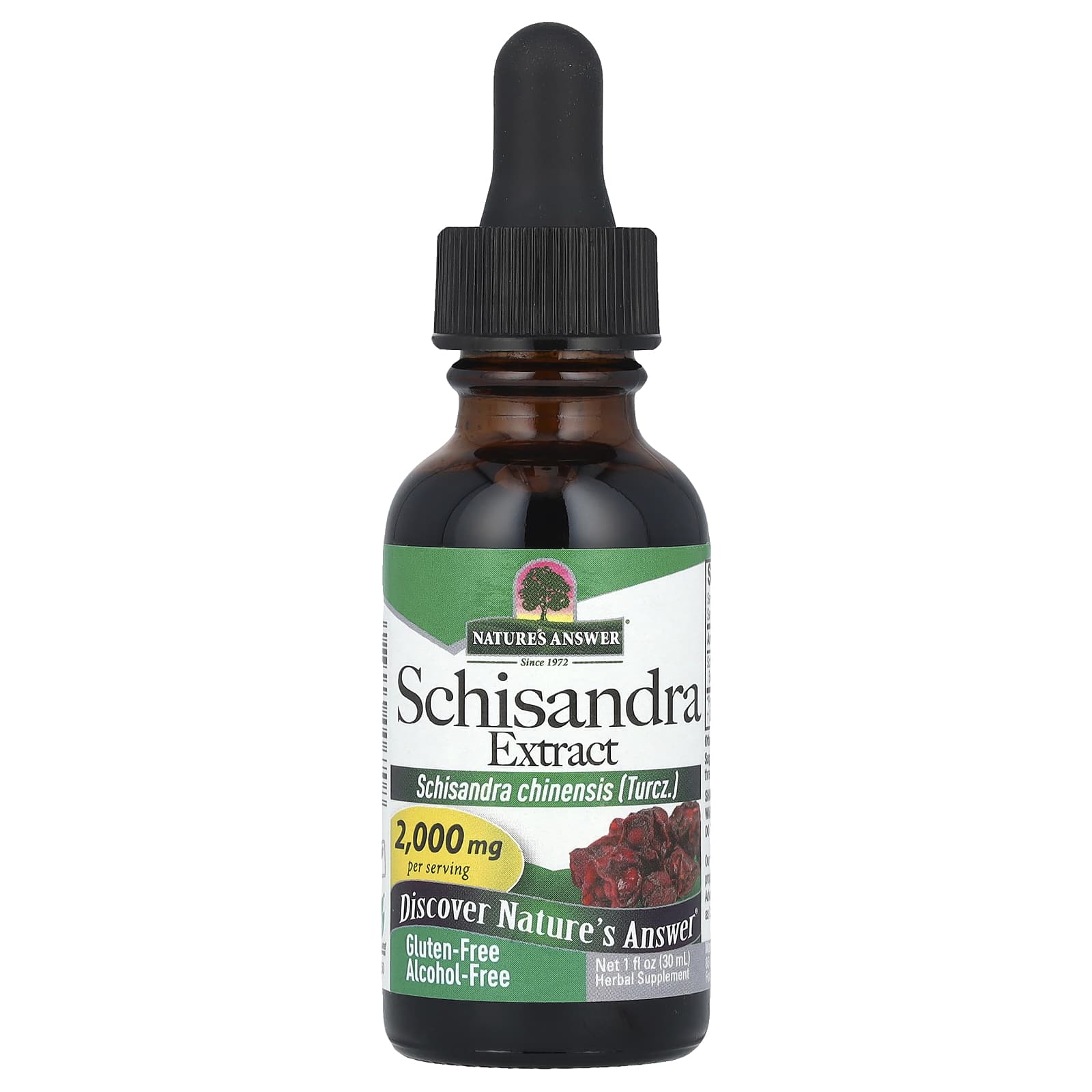 

Nature S Answer, Schisandra Extract, Alcohol Free, 2,000Mg, 30Ml(1Fl Oz)
