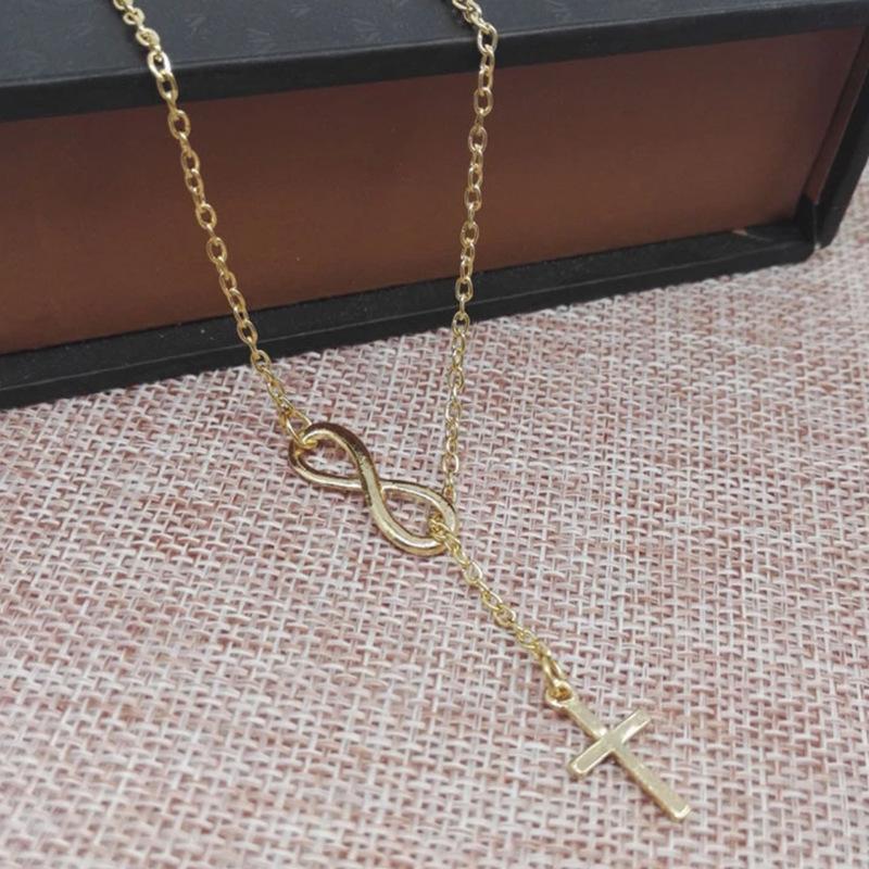 European and American exaggeration, simple and versatile collarbone chain accessories women, side chain thick chain temperament street 