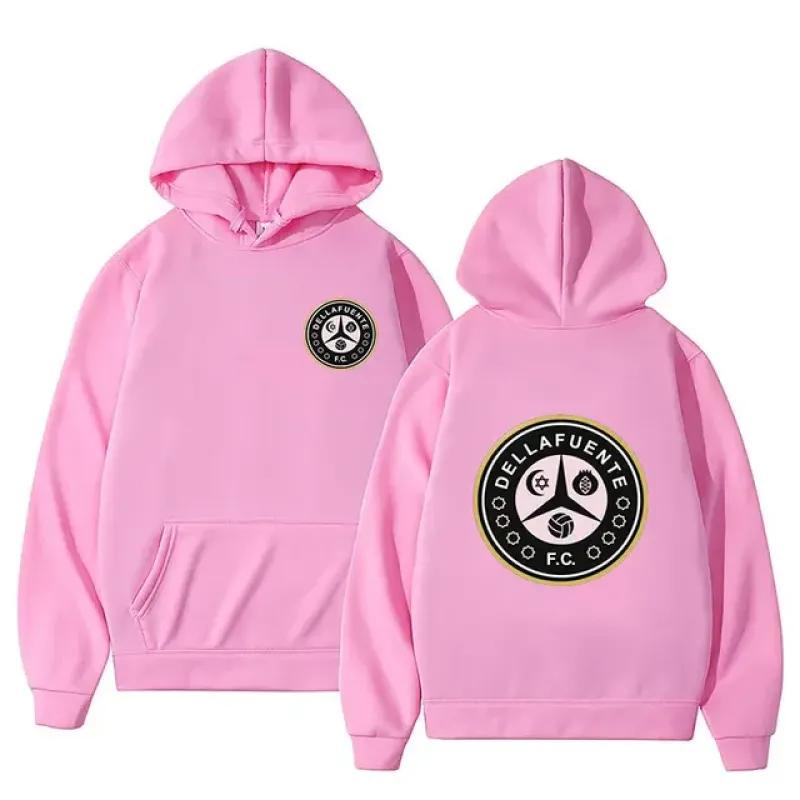 Dellafuente Hoodies Women/Men Printed Hip Hop Sweatshirts Grunge Korea Female/Male Ulzzang Hoodie Korean Fashion Streetwear Tops
